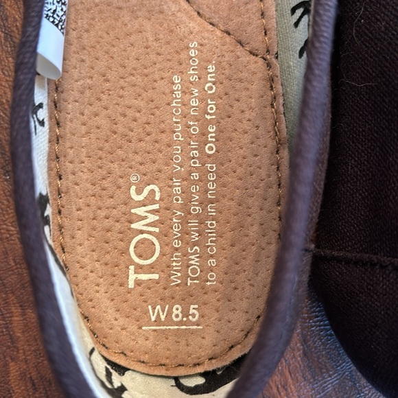 Toms Alpargata Solid Black Canvas Classic Shoe - Picture 7 of 7